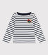 Kinder-Streifenshirt aus Baumwolle für Mädchen