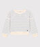Kinder-Sweatshirt aus Baumwolle für Mädchen/Jungen weiss AVALANCHE/ SKY CHINE