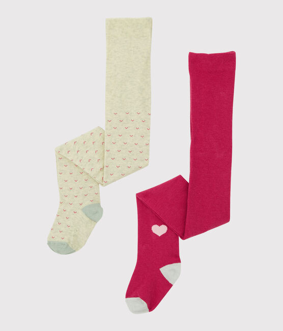 Set mit Kinderstrumpfhosen für Mädchen variante 2