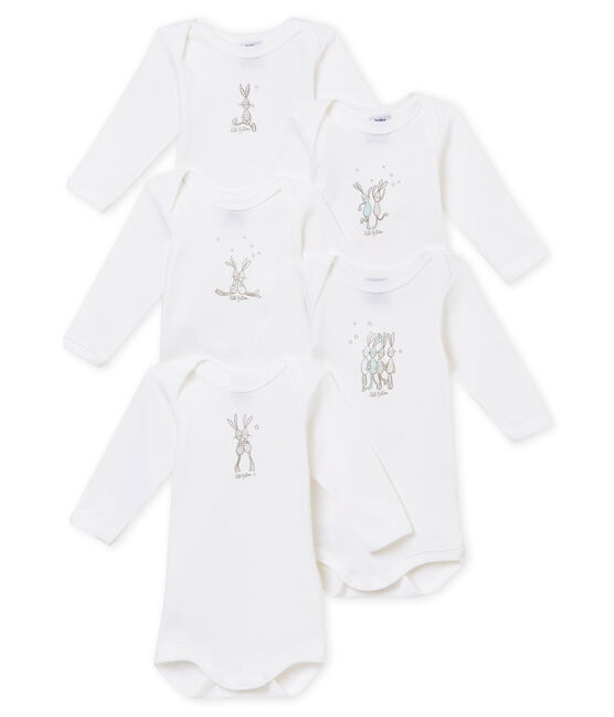 Unisex Baby Langarmbodys im 5er-Set variante 1