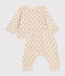 2-teiliges Babyset aus Molton weiss AVALANCHE/ MULTICO