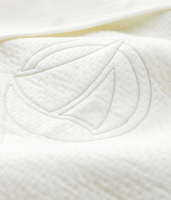 Baby-Decke aus Doppeljersey aus Bio-Baumwolle weiss MARSHMALLOW