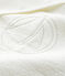 Baby-Decke aus Doppeljersey aus Bio-Baumwolle weiss MARSHMALLOW
