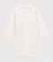 Baby-Body aus Bio-Baumwolle mit besticktem Kragen weiss MARSHMALLOW