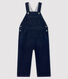 Lange Baby-Latzhose, Unisex, im Denim-Look.