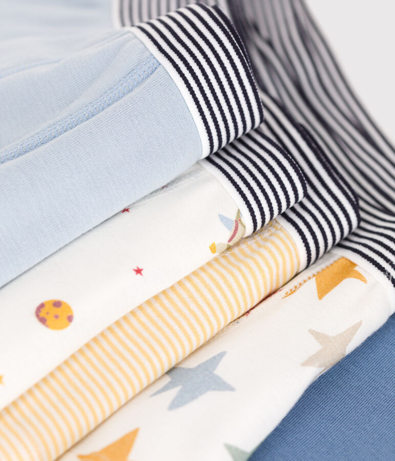 5er-Set Kinder-Boxershorts aus Baumwolle mit Sternen variante 1