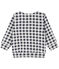 Karierter Baby-Mädchen-Cardigan blau SMOKING/beige COQUILLE