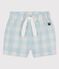 Shorts aus Popeline mit Vichy-Karos BOLDAIR/ MARSHMALLOW