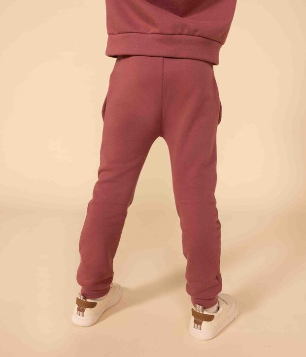 Kinder-Jogginghose aus Molton f&uuml;r M&auml;dchen braun