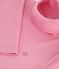 Kinder-Rollkragenshirt aus einfarbiger Baumwolle rosa