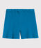 Kinder-Shorts aus Baumwolle für Mädchen blau MYKONOS