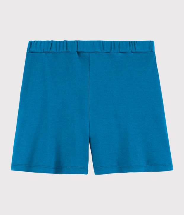 Kinder-Shorts aus Baumwolle f&uuml;r M&auml;dchen blau