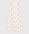 Babyschlafsack aus Baumwolle mit Blumenmotiv TOG-Wert 1 weiss MARSHMALLOW/weiss MULTICO