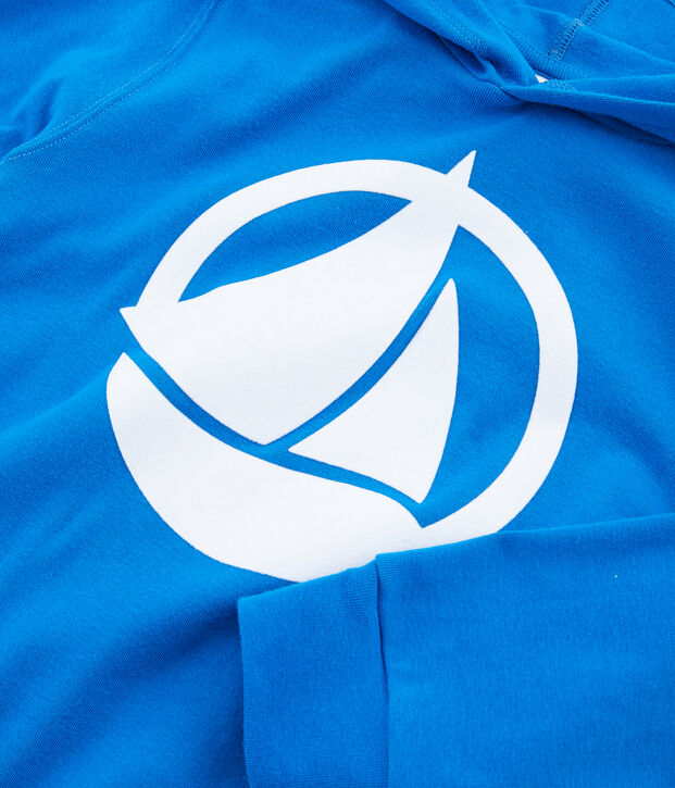 Kinder-Kapuzensweatshirt blau