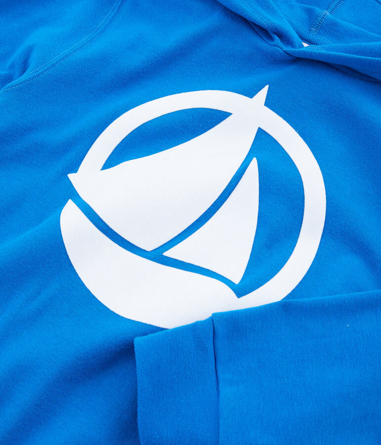 Kinder-Kapuzensweatshirt blau