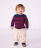 Baby-Hose aus einfarbigem Feincord naturfarben