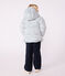 Kinder-Winterjacke mit Muster naturfarben/vielfarbig