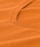 GERADES T-Shirt mit V--Ausschnitt aus Bio-Baumwolle Damen braun ECUREUIL