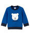 Baby-Sweatshirt aus Molton für Jungen blau LIMOGES