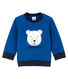 Baby-Sweatshirt aus Molton für Jungen
