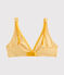 Triangel-BH für Damen gelb BOUDOR/weiss MARSHMALLOW