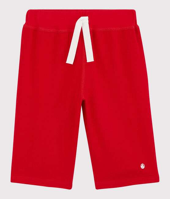 Bermudas aus Baumwolle für Jungen rot PEPS