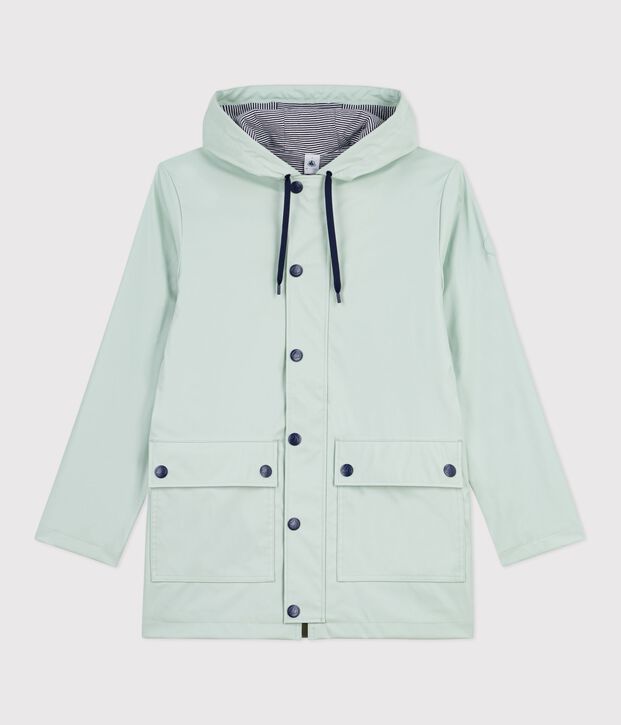 Ikonische Regenjacke Damen/Herren gr&uuml;n