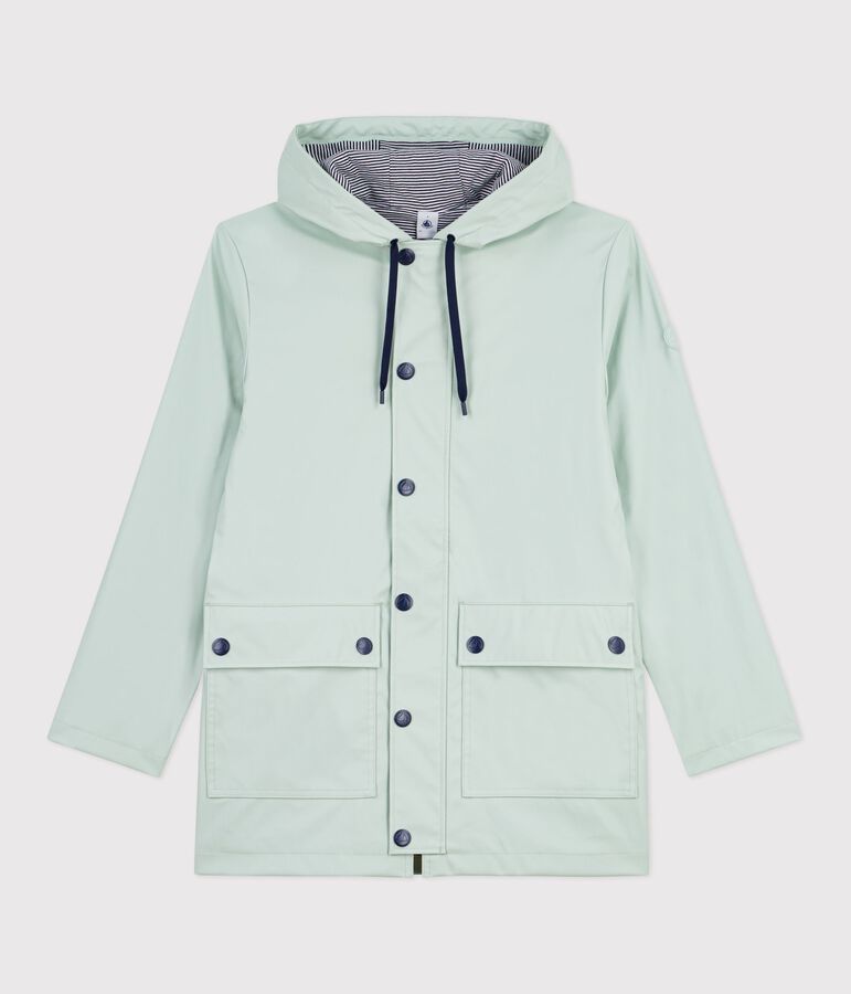 Ikonische Regenjacke Damen/Herren blau