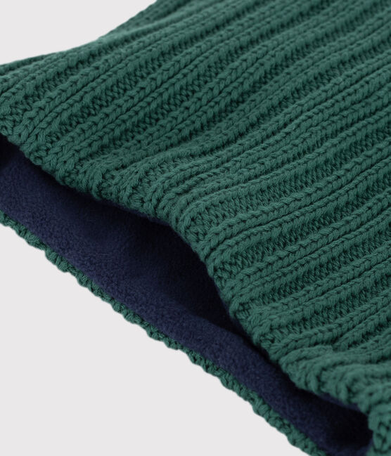 Kinder-Schlauchschal aus Strick mit Fleece-Futter WILLOW