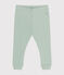Baby-Leggings aus Baumwolle grün HERBIER