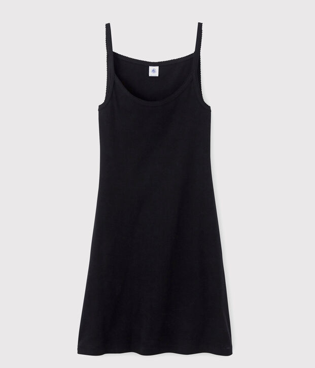 Damen-Tr&auml;gerkleid schwarz