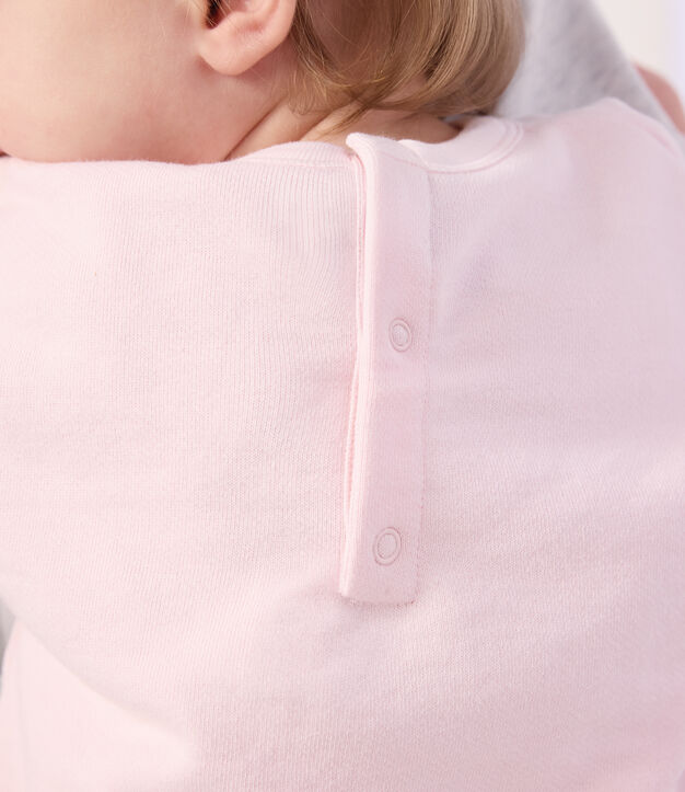 Baby-Sweatshirt aus Baumwolle mit Muster BARELY