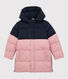 Lange, gefütterte Kinder-Winterjacke für Mädchen / Jungen
