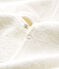Baby-Badecape aus Frottee weiss MARSHMALLOW