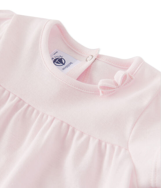 Baby-Mädchen-T-Shirt rosa Vienne