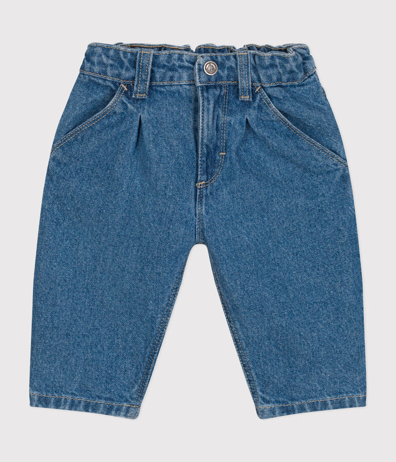 Baby-Hose aus Denim blau