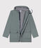 Regenjacke aus recyceltem Material und Bio-Baumwolle grün THUYA
