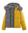 Wendbare Damen-Jacke beige COQUILLE/blau SMOKING/ MULTICO