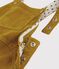 Baby-Latzhose aus Velours. gelb TOPAZE