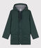 Klassische Regenjacke aus recyceltem Material und BIO-Baumwolle grün SHERWOOD