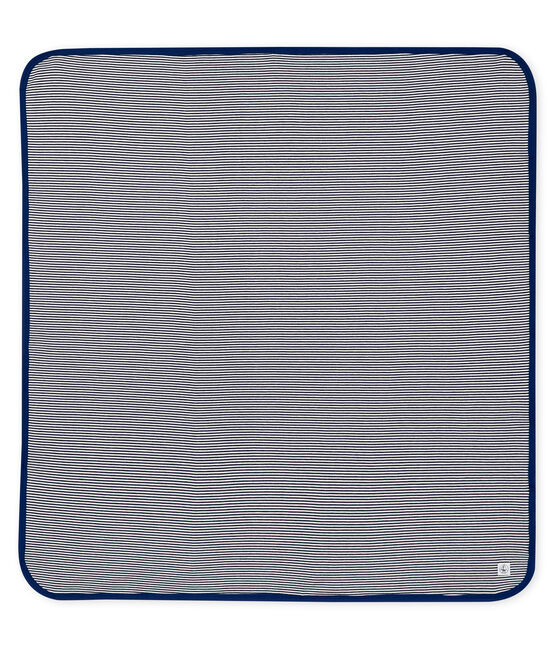 Anti-Strahlung Decke blau SMOKING/weiss ECUME