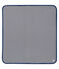 Anti-Strahlung Decke blau SMOKING/weiss ECUME