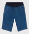 Bermudas aus Denim für Jungen blau DENIM BLEU DELAVE