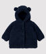 Baby-Sherpa-Mantel für Mädchen
