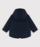Mittellanger Baby-Parka für Jungen blau SMOKING
