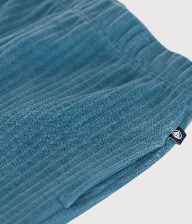 Baby-Cordhose blau