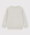 Sweatshirt aus Molton für Jungen grau BELUGA CHINE