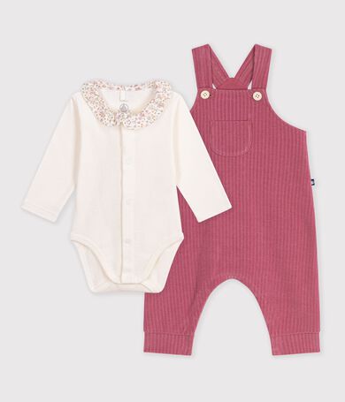 Baby-Strampler und Body aus Baumwolle mit schlichtem Kragen