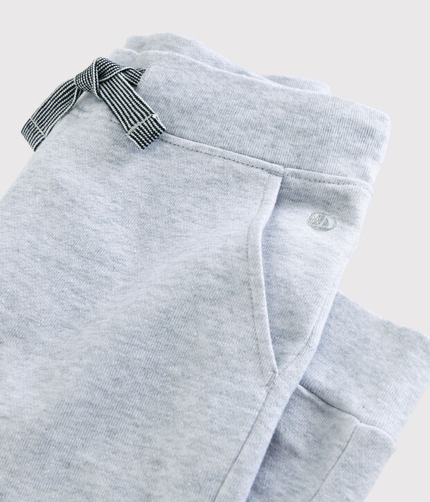Kinder-Jogginghose aus Molton f&uuml;r Jungen grau