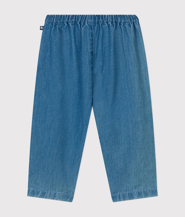 Babyhose aus leichtem Denim blau
